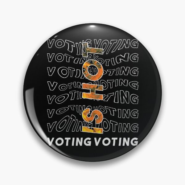Item preview, Voting Is Hot- Funny Gift Voting is hot Flamme Design   designed and sold by King Of Skies.