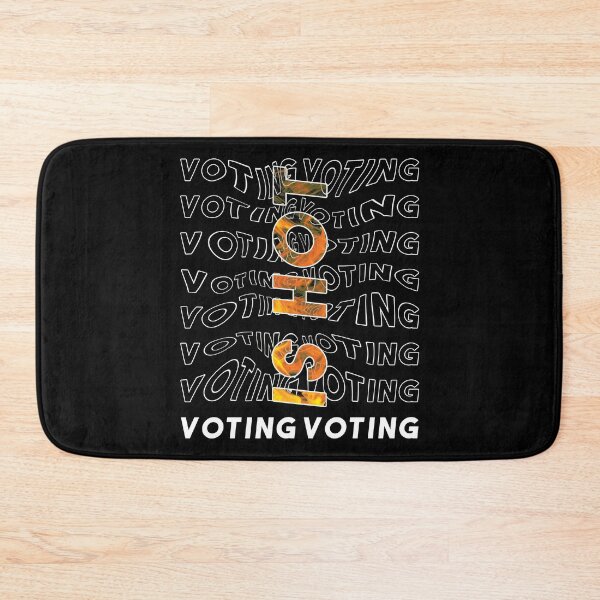 Item preview, Voting Is Hot- Funny Gift Voting is hot Flamme Design   designed and sold by King Of Skies.