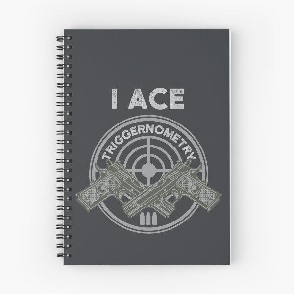 Item preview, I Study Triggernometry Gun Ace Firearm Veteran Bear Arms Funny Pun Veteran Soldier Math Trigonometry Shooting Range designed and sold by gkao.