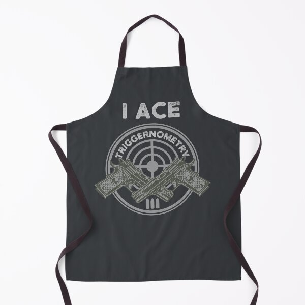Item preview, I Study Triggernometry Gun Ace Firearm Veteran Bear Arms Funny Pun Veteran Soldier Math Trigonometry Shooting Range designed and sold by gkao.