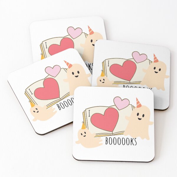 Item preview, I love books - spooky booooks designed and sold by LunaDesignsx.