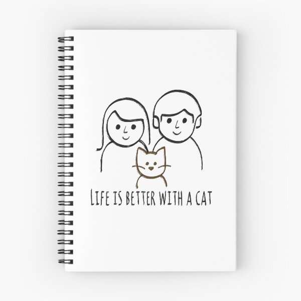 Item preview, Life is better with a cat designed and sold by WanderingAster.