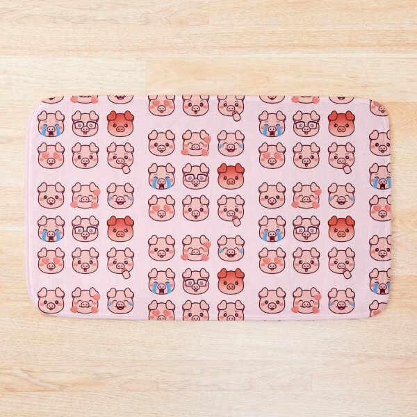 Item preview, Baby pigs emoji faces pack *LARGER SIZES RECOMMENDED* designed and sold by petinmypocket.