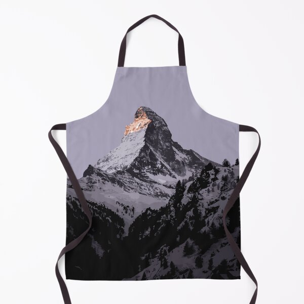 Item preview, Matterhorn, Zermatt, Switzerland Travel Illustration Artwork designed and sold by Alo.
