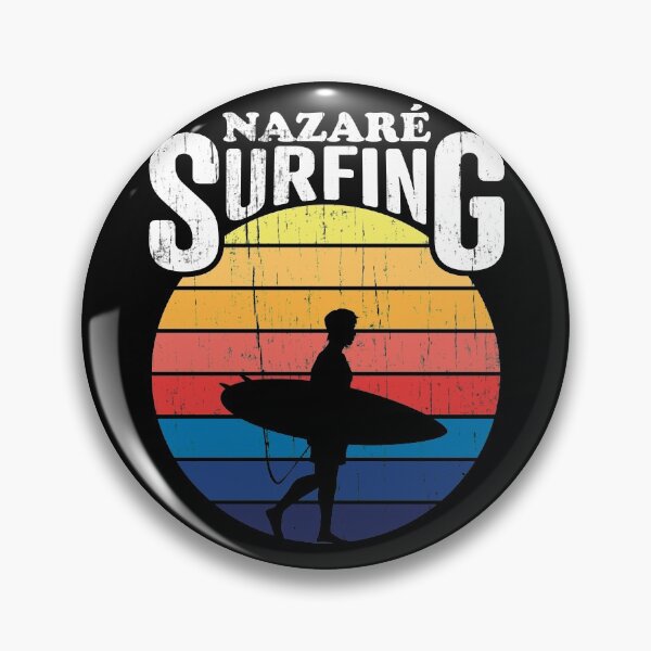 Item preview, Nazare Surfing Surf Vintage Sunset designed and sold by mBshirts.