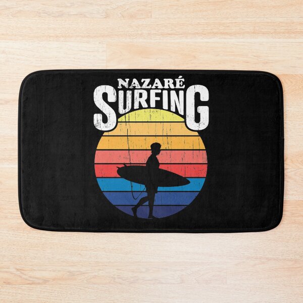 Item preview, Nazare Surfing Surf Vintage Sunset designed and sold by mBshirts.