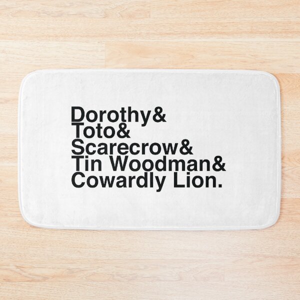 Item preview, Wizard of Oz - Helvetica designed and sold by CloakAndDaggers.