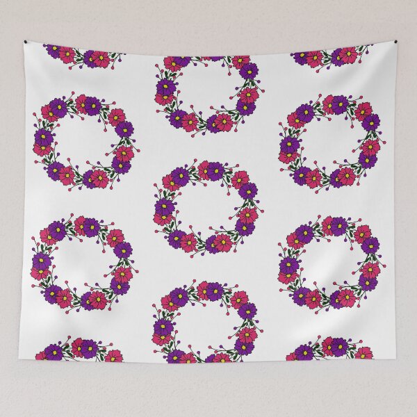 Item preview, Beautiful Flower Wreath designed and sold by DarrriaDesign.