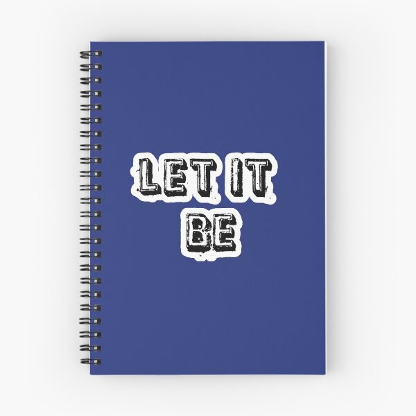 Item preview, Let It Be designed and sold by QuotesDogma.