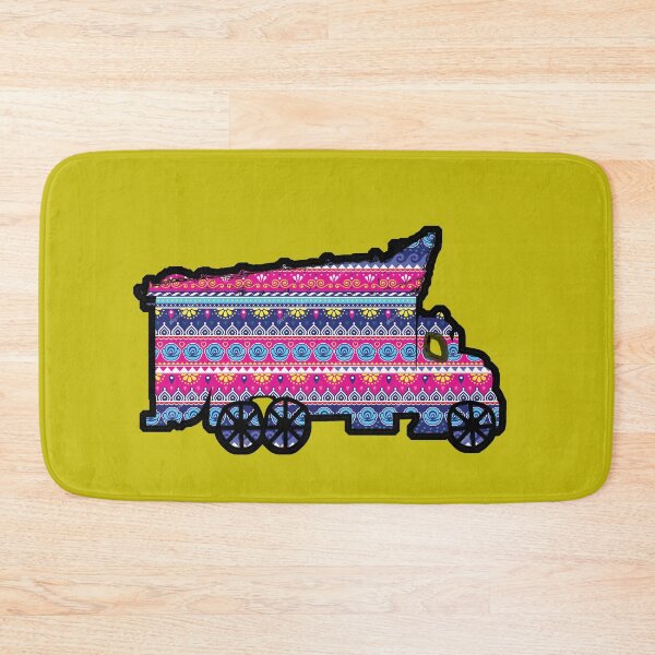Item preview, Rtro truck ethinic painted classic triditional truck designed and sold by GulQari.