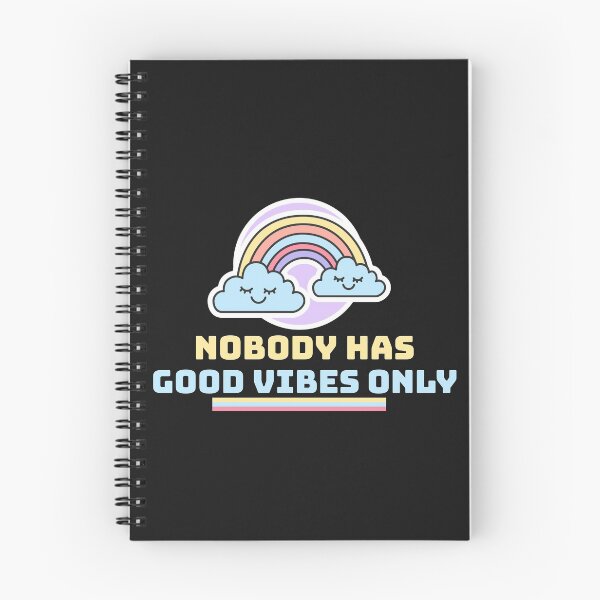 Item preview, Nobody has good vibes only designed and sold by Lisa Lucero.