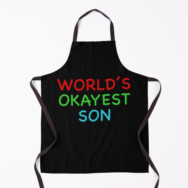 Item preview, Worlds Okayest Son designed and sold by popculturechick.