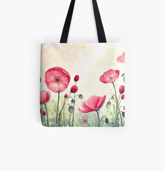 Blossom All Over Print Tote Bag