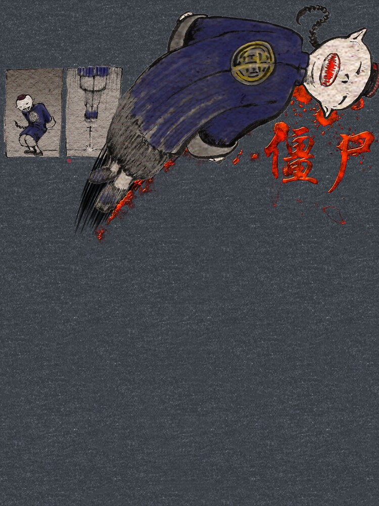 Thumbnail 7 of 7, Classic T-Shirt, Jiangshi (僵尸) The Chinese Hopping Vampire designed and sold by PLUGOarts.