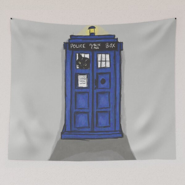 Item preview, Timelord Cat designed and sold by TEWdream.