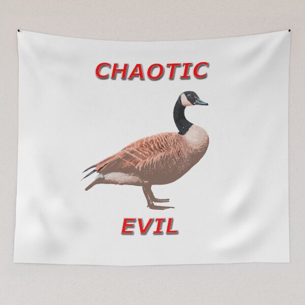 Item preview, Chaotic Evil Canadian Goose  designed and sold by OnlyTheBest4U.