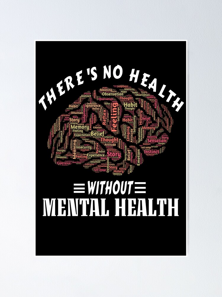 Mental Health & Wellness Poster Package –  LLC