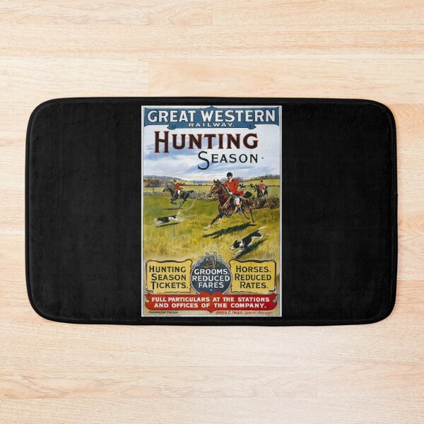 Item preview, retro Hunting Season designed and sold by CorasPosters.