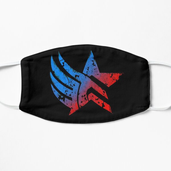 Mass Effect Paragon Renegade Distressed Flat Mask