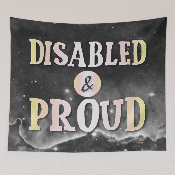 Item preview, Pangender: Disabled and Proud designed and sold by PrettySickArt.
