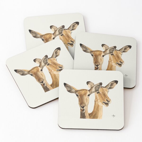 Item preview, Impalas In Watercolor designed and sold by Angeles M. Pomata.