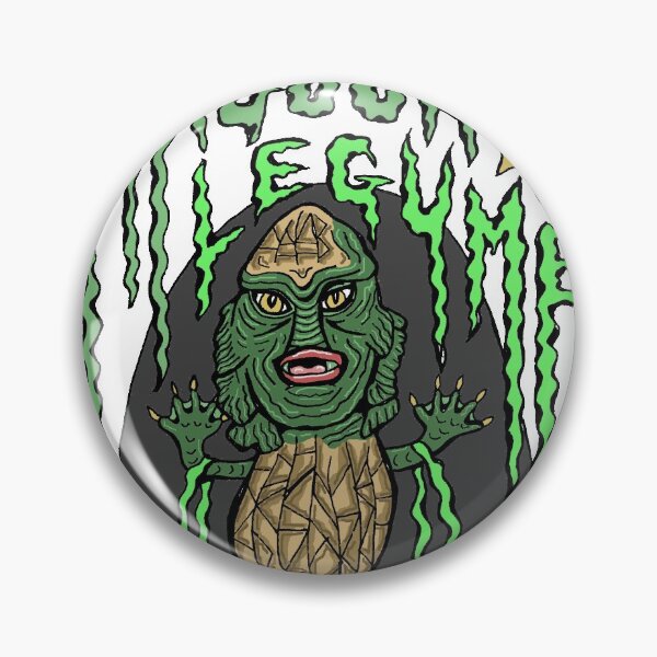 Item preview, Beware of the Lagoon Legume designed and sold by Intergalactic Unicorn: Art by Anna Schmidt.
