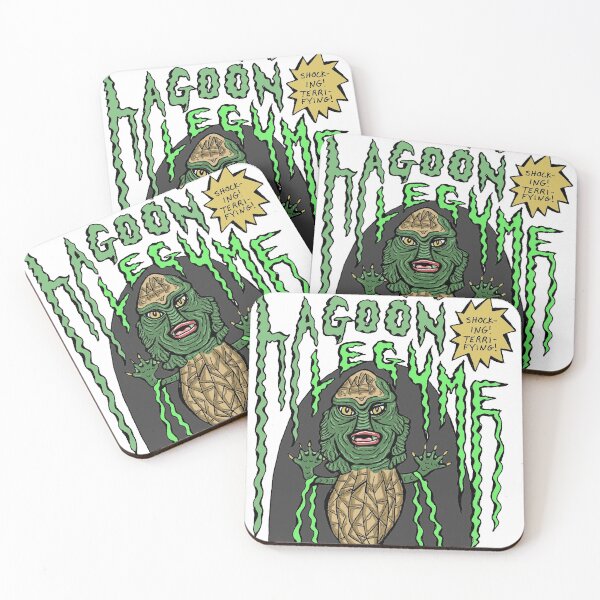 Item preview, Beware of the Lagoon Legume designed and sold by Intergalactic Unicorn: Art by Anna Schmidt.