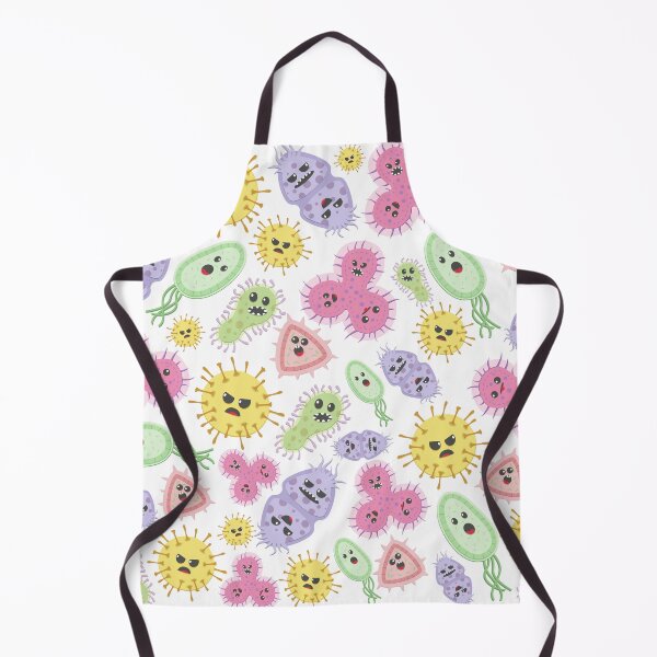 Item preview, Cute colorful germs pattern designed and sold by emotionpotion.