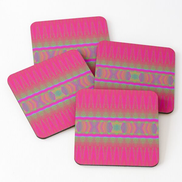 Item preview, Retro Dayglow Pink and Green designed and sold by KarenDeLeary.