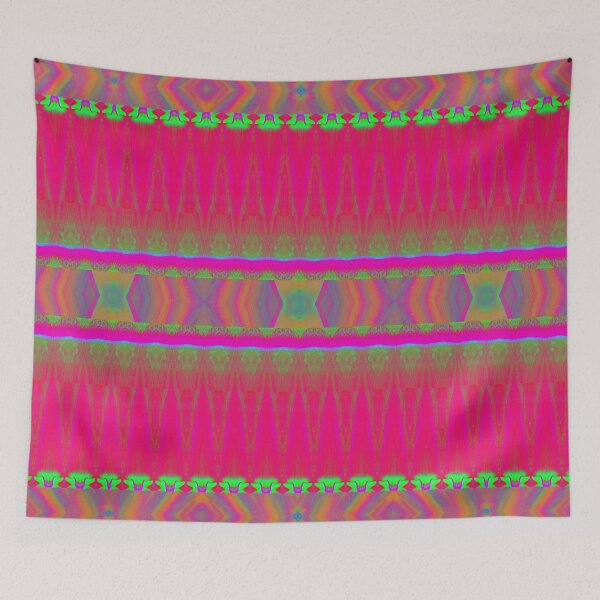 Item preview, Retro Dayglow Pink and Green designed and sold by KarenDeLeary.