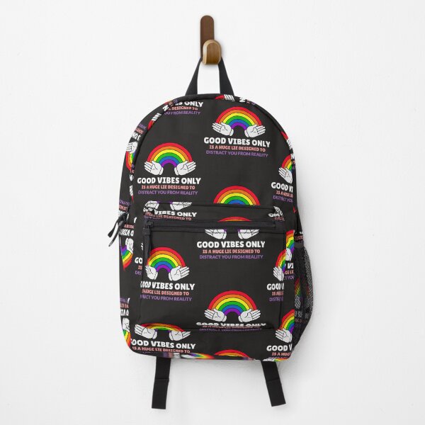 Item preview, Good vibes only is a huge lie designed to distract you from reality designed and sold by Lisa Lucero.