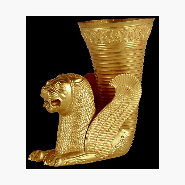Item preview, Achaemenid golden cup designed and sold by DotorEaon.