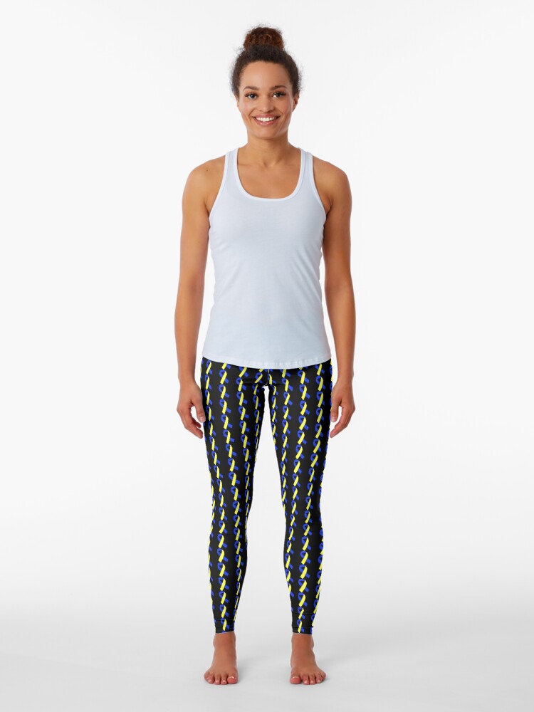 Down Syndrome Support Ribbon | Leggings