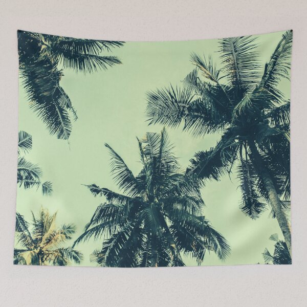 Item preview, Retro Vintage Palm Trees designed and sold by loveoceanair.