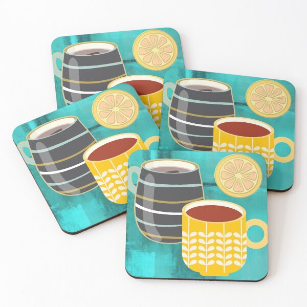 Item preview, Coffee, Tea, and Lemon designed and sold by PlanetLucky.