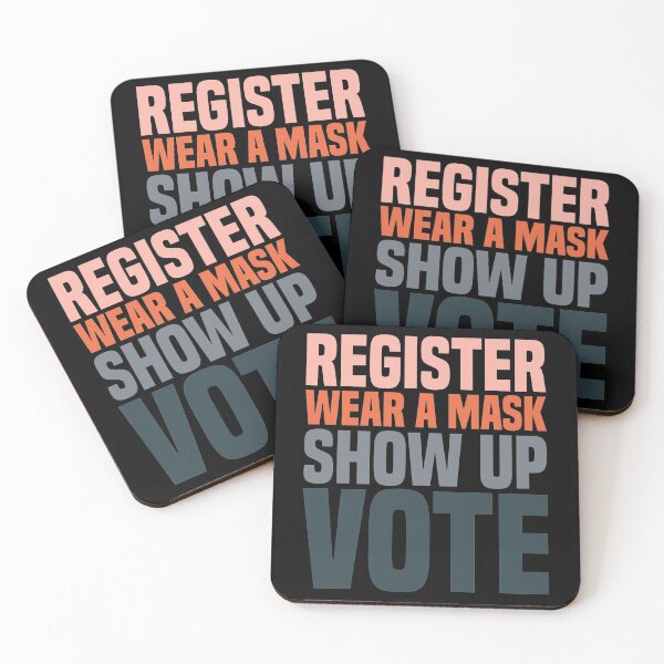 Item preview, Register Wear A Show Up Vote designed and sold by Medmac's Designs.