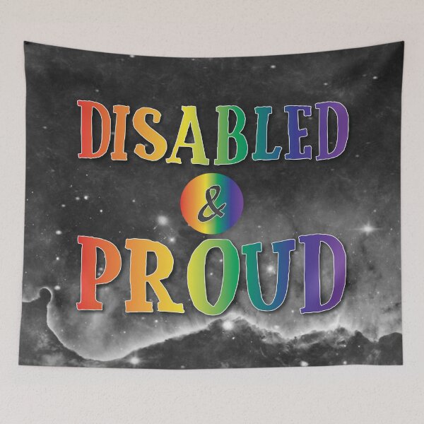 Item preview, Classic Gay Pride: Disabled and Proud designed and sold by PrettySickArt.