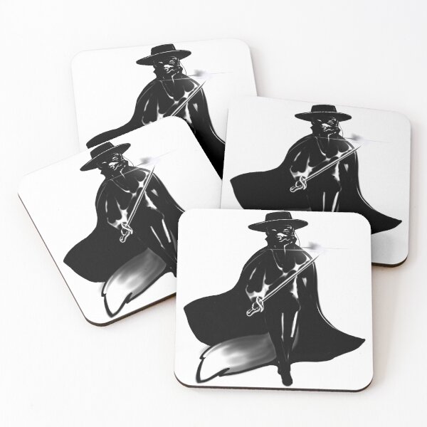 Item preview, El Zorro aka "the Fox" designed and sold by FoxBanditArt.