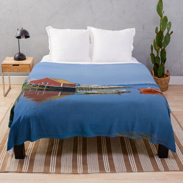 Item preview, Blue Sky In Peggy's Cove designed and sold by loveoceanair.