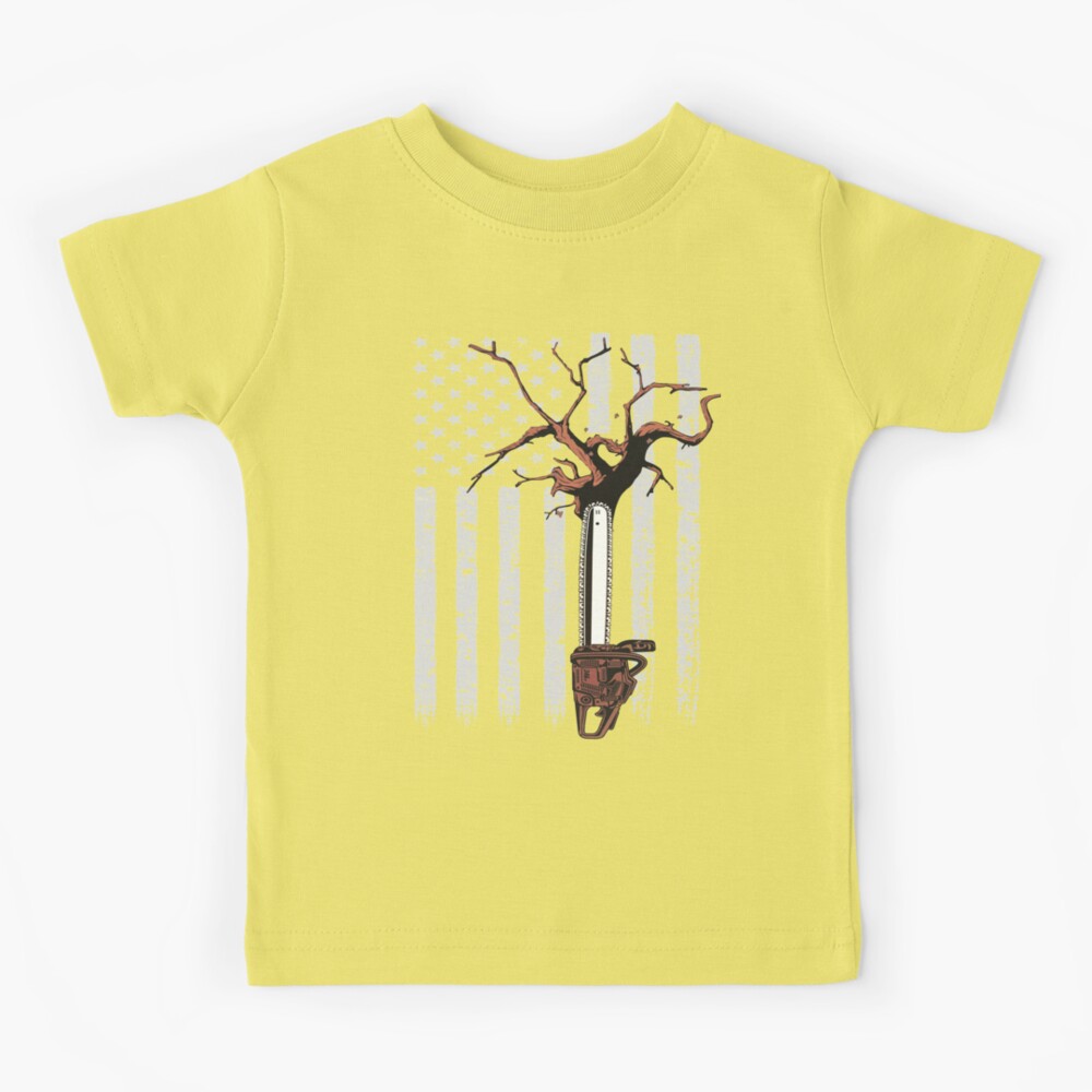 Line Clearance Tree Trimmer Gift For Arborists Kids T-Shirt for