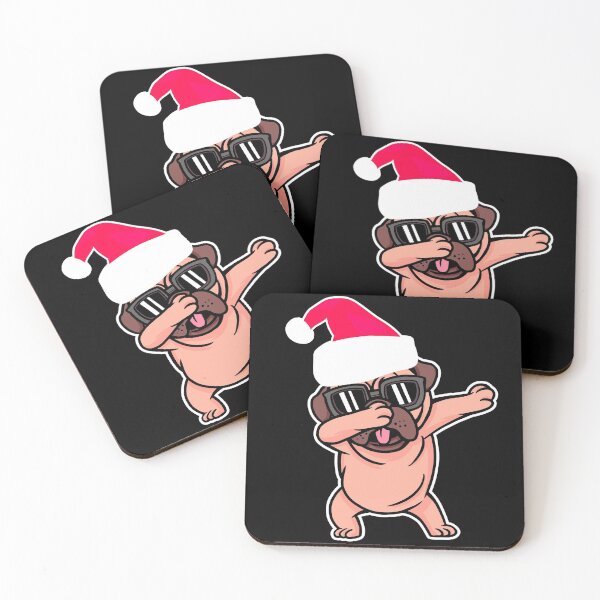 Item preview, Dabbing Dog Christmas Funny Holiday designed and sold by MPowerTeez.