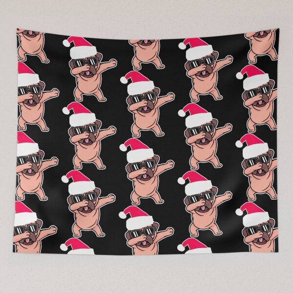 Item preview, Dabbing Dog Christmas Funny Holiday designed and sold by MPowerTeez.