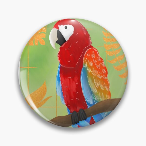 Item preview, Red Macaw designed and sold by Mina Arts Apparently.