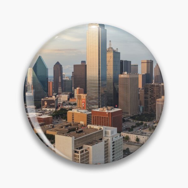 Artikelvorschau, Skyline der Innenstadt von Dallas vom Reunion Tower entworfen und verkauft von Raul Cano.