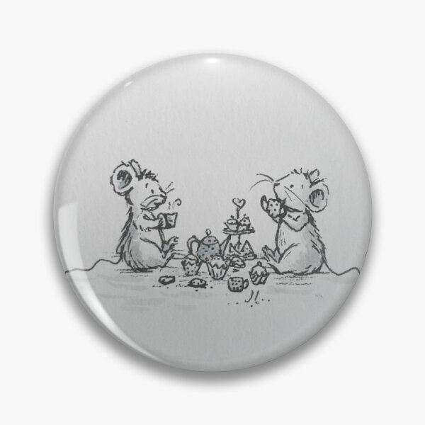 Item preview, Two Afternoon Tea Mice designed and sold by Jade Lawley.
