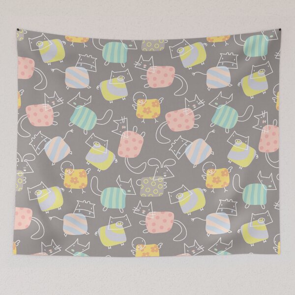 Item preview, Moo! Oink! Chirp! Meow! Woof! Thump! Baby Animals Pattern II © fatfatin designed and sold by fatfatin.