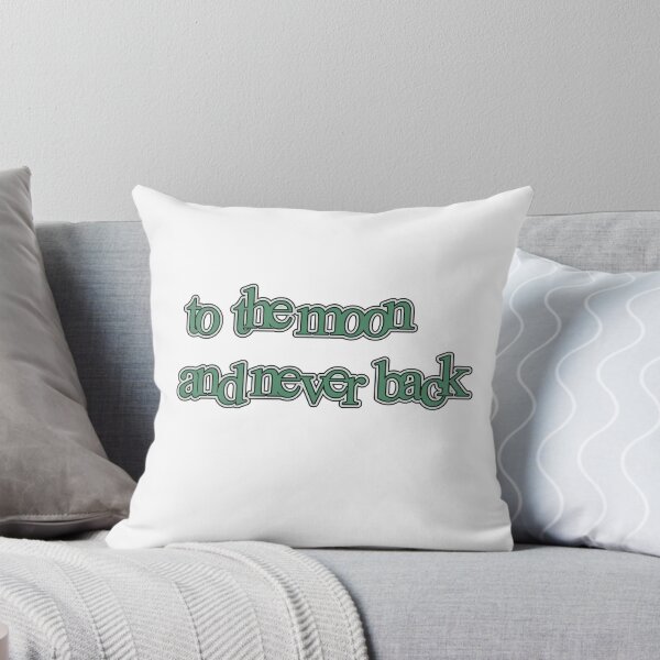 Item preview, to the moon and never back forest green designed and sold by Reese Divis.