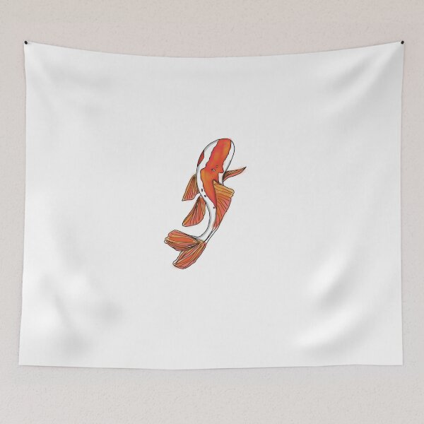 Item preview, Rainbow Koi Fish Watercolor designed and sold by junelight19.