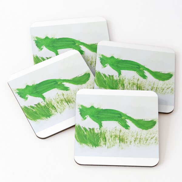 Item preview, Green Fox  designed and sold by Mikartmilo.