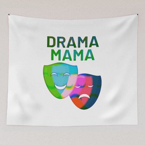 Item preview, "Drama Mama" for the drama mama in your life designed and sold by AyeAyeBeans.